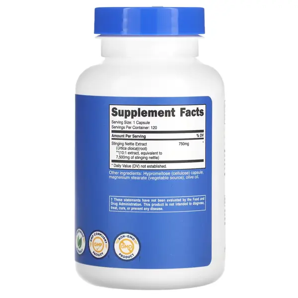 Nutricost Stinging Nettle Root Extract 7500mg Capsules